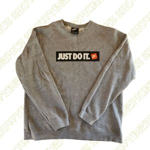 Nike "just do it" crewneck